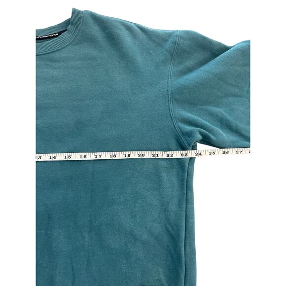 Calvin Klein Performance Teal Crewneck Sweatshirt Large - Picture 8 of 10